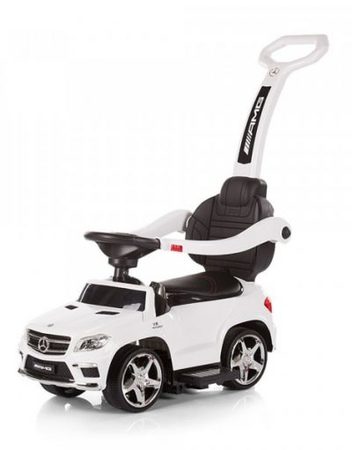 CHIPOLINO Ride-on с дръжка MERCEDES BENZ GL63 AMG БЯЛ ROCAMGH61WH