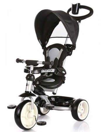CHIPOLINO Триколка със сенник ДЕНВЪР ЧЕРЕН TRKDE0162BC