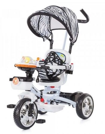 CHIPOLINO Триколка със сенник ПРИЯТЕЛИ БЯЛ TRKF01405WH