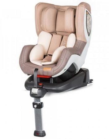 CHIPOLINO VIP Стол за кола  0-18 кг. RIDER ISOFIX МОКА STKRD0171MO