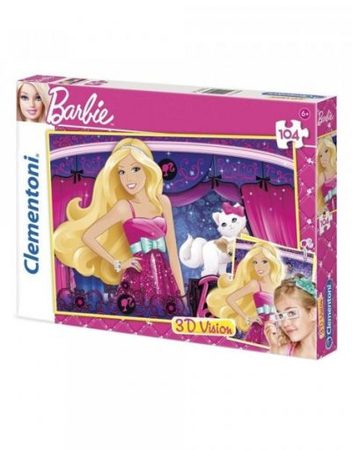 CLEMENTONI 3D Пъзел BARBIE