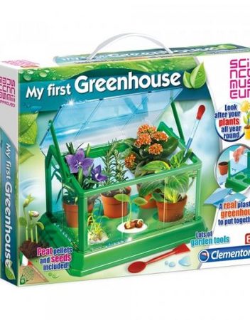 CLEMENTONI Комплект MY FIRST GREEN HOUSE SCIENCE PLAY 61280