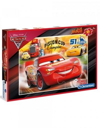 CLEMENTONI Пъзел MAXI CARS 3 7438