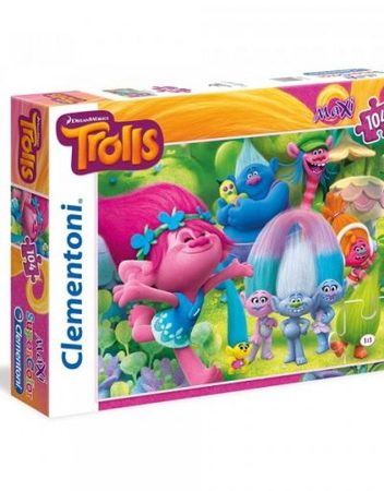 CLEMENTONI Пъзел MAXI TROLLS 23981