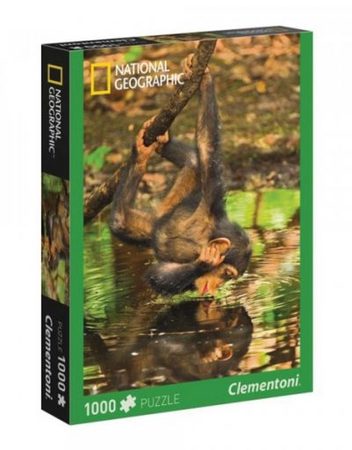 CLEMENTONI Пъзел NATIONAL GEOGRAPHIC Chimpanzee