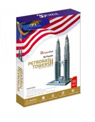 CubicFun 3D Пъзел PETRONAS TOWERS MC084h