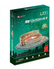 CubicFun 3D Пъзел с LED светлини COLOSSEUM L194h