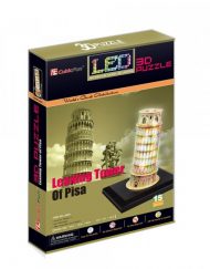 CubicFun 3D Пъзел с LED светлини PISA TOWER L502h