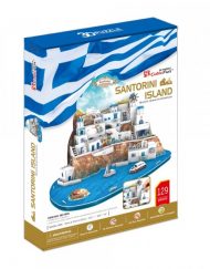 CubicFun 3D Пъзел SANTORINI ISLAND MC195h