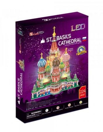 CubicFun 3D Пъзел ST.BASIL'S CATHEDRAL L519h