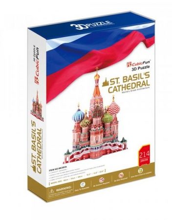 CubicFun 3D Пъзел St.BASIL'S CATHEDRAL MC093h