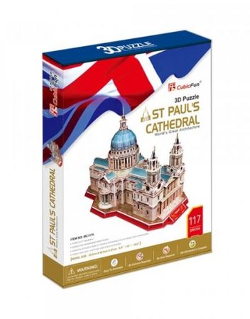 CubicFun 3D Пъзел St.PAUL'S CATHEDRAL MC117h