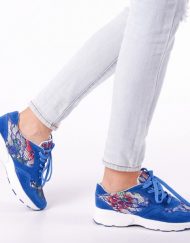 Дамски спортни обувки Freda сини