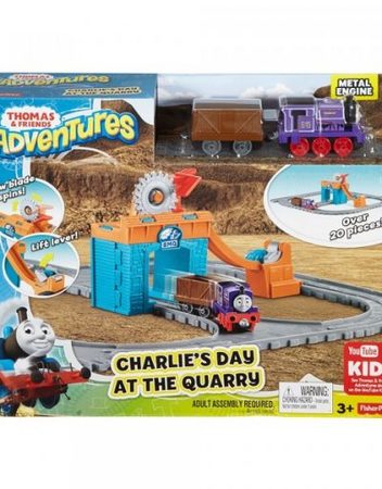 FISHER PRICE Игрален комплект ДЕНЯТ НА ЧАРЛИ THOMAS & FRIENDS FBC59