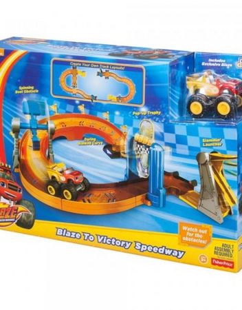 FISHER PRICE Игрален комплект КАЛНА НАДПРЕВАРА BLAZE FDN62