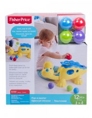 FISHER PRICE Занимателна играчка ДИНОЗАВЪР "СКАЧАЩИ ТОПЧЕТА" FGF15