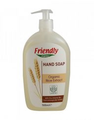 Friendly Organic Натурален сапун за ръце с екстракт от органичен ориз 500 мл. FR-00621