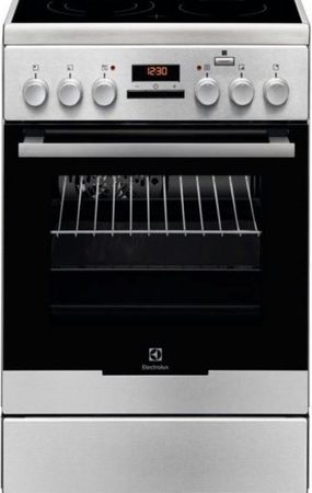 Готварски печки, Electrolux EKC54952OX, Енергиен клас: А, стъклокерамичен плот