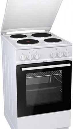 Готварски печки, Gorenje E5141WH, Енергиен клас: А, 4 нагревателните зони