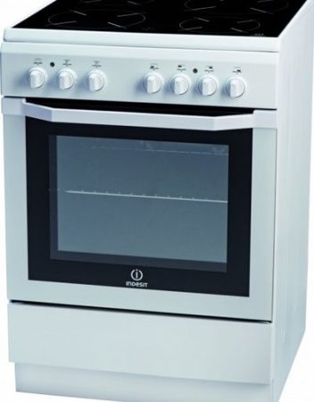 Готварски печки, Indesit I6VMH2A(W)/GR, Енергиен клас: А, стъклокерамичен плот