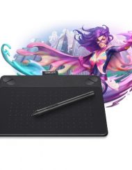 Graphics Tablet, Wacom Intuos Comic Black PT S (CTH-490CK-N)