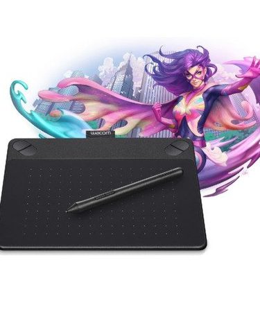 Graphics Tablet, Wacom Intuos Comic Black PT S (CTH-490CK-N)