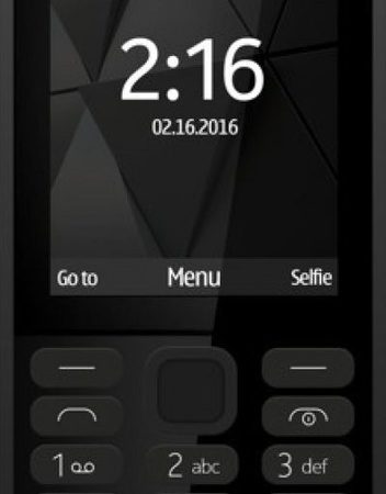 GSM, NOKIA 216, 2.4'', Dual SIM, Black (A00027734)