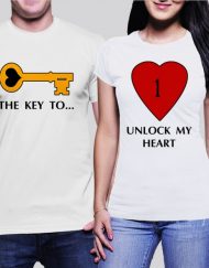 Комплект тениски KEY-HEART