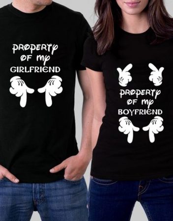 Комплект тениски за влюбени - Property