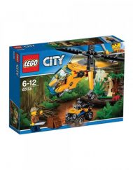 LEGO CITY Джунгла – товарен хеликоптер 60158