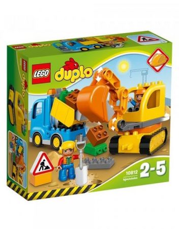 LEGO DUPLO Камион и екскаватор с вериги 10812