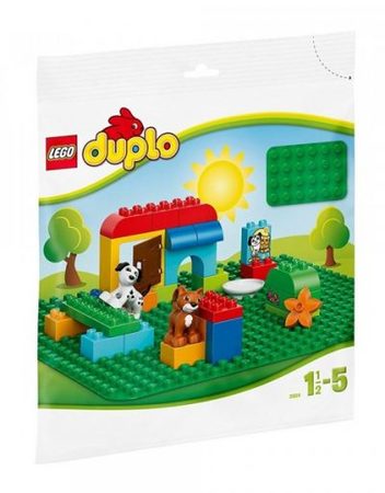 LEGO DUPLO Зелена основна плочка 2304