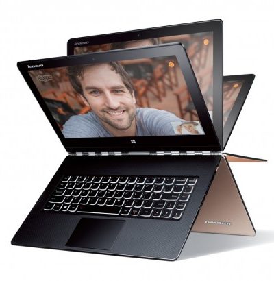 Lenovo Yoga3 Pro /13.3''/ Touch/ Intel M-5Y71 (2.9G)/ 4GB RAM/ 256GB SSD/ int. VC/ Win10/ Gold (80HE015NBM)