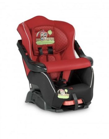 LORELLI- BERTONI Line Стол за кола с предпазител 9-18 кг. BUMPER RED&BLACK FAMILY 1007017/1856