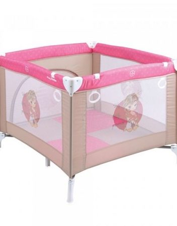 LORELLI CLASSIC Кошара за игра PLAY STATION BEIGE&ROSE PRINCESS 1008040/1703