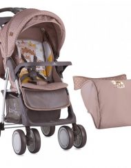 LORELLI CLASSIC Лятна количка с покривало FOXY BEIGE&YELLOW FAMILY 1002052/1803A