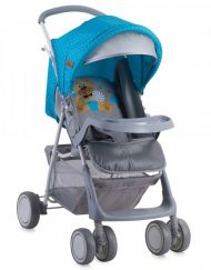 LORELLI CLASSIC Лятна количка TERRA BLUE&GREY HELLO BEAR 1002046/1718