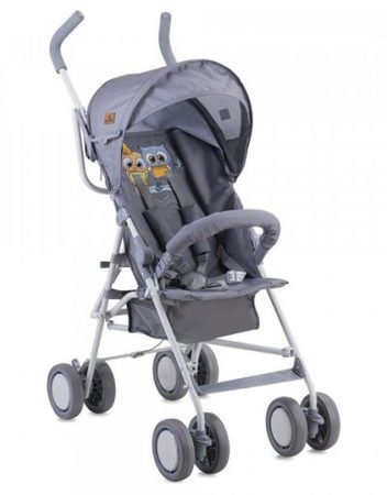 LORELLI CLASSIC Лятна количка TREK GREY BABY OWLS 1002088/1729