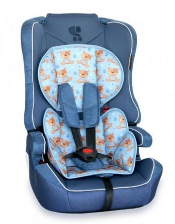 LORELLI CLASSIC Стол за кола 9-36 кг. EXPLORER BLUE CUTE BEARS 1007089/1859