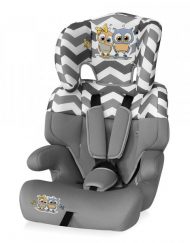 LORELLI CLASSIC Стол за кола 9-36 кг. JUNIOR GREY BABY OWLS 1007082/1736
