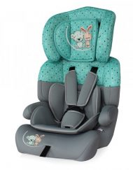 LORELLI CLASSIC Стол за кола 9-36 кг. JUNIOR PLUS GREY&GREEN FRIENDS 1007083/1704