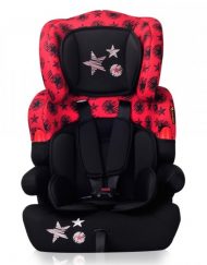 LORELLI CLASSIC Стол за кола KIDDY 9-36 кг. BLACK&RED STARS 1007001/1760