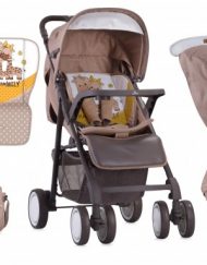 LORELLI PREMIUM Комбинирана количка AERO СЕТ 2в1 BEIGE&YELLOW FAMILY 1002071/1803