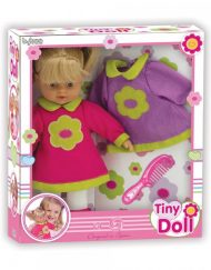 LT Кукла с дрешка и гребен TINY DOLL 98054