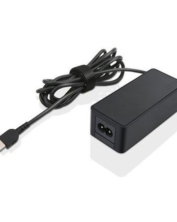 Notebook Power Adapter, Lenovo 45W Standard AC Adapter, USB Type-C, EU (4X20M26256)