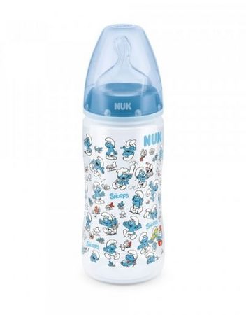 NUK FC PP Шише 300мл силикон SMURFS 10216198