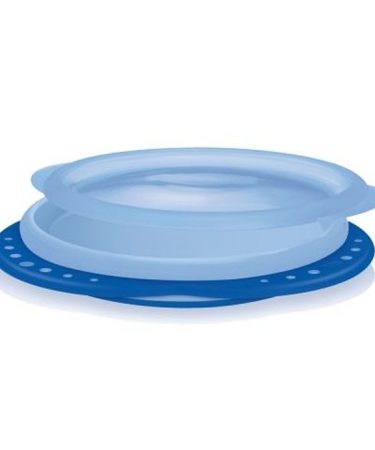 NUK Пластмасова чинийка с капак