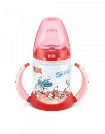 NUK РР Шише 150мл с мек накрайник за сок SMURFS 10215219