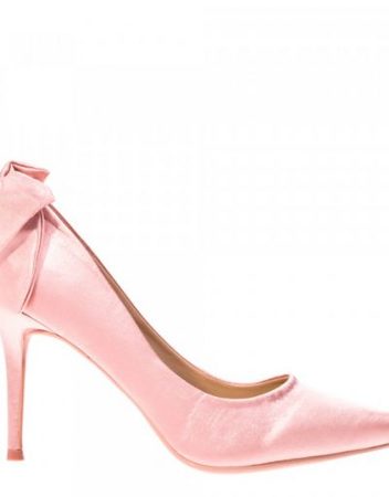 Обувки на ток Karina розови