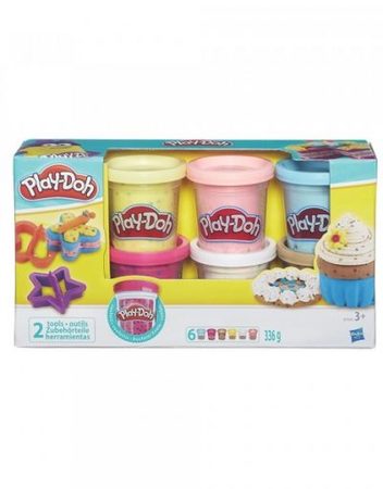 PLAY-DOH Кофички пластелин с конфети B3423